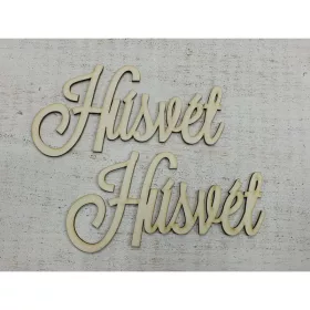 "Húsvét" felirat 15cm 2db/csomag