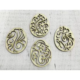 Hímes tojás 6cm 4db/csomag