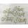"Nőnap" felirat 9,5cm 5db/csomag