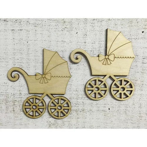 Natúr fa - Masnis babakocsi 2db/csomag