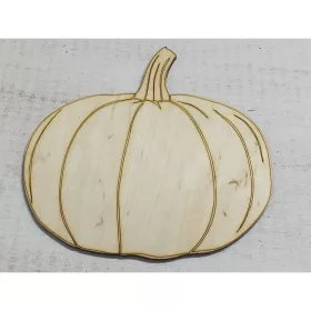 Natúr fa - Gravírozott tök 20cm