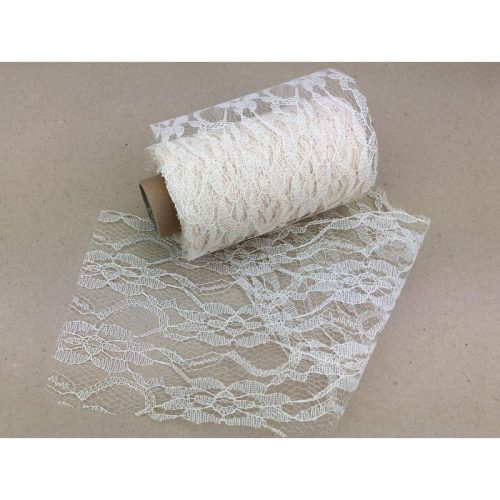 Csipke szalag  9-11cm*9,3m több színben