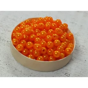 Gyöngy narancs 5mm - 1 doboz