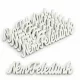 Nem feledünk felirat fehér 10cm 8db/cs