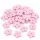 Fa virág pink 2,5cm 50db/csomag