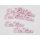 Fa "Édes Otthon" felirat pink 10cm 6db/csomag