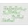 Fa "Isten Hozott" felirat menta 10cm 6db/csomag