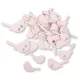 Fa virágmintás madár pink 30db/csomag