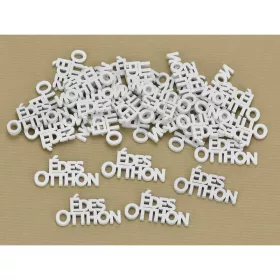   Fa "ÉDES OTTHON" felirat 2,3x4,5cm 30db/csomag_KIFUTÓ