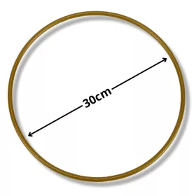 Fém karika arany 30cm