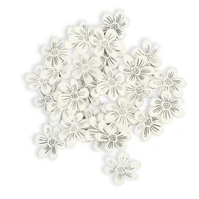 Fa virág fehér 3cm 30db/csomag 517/#