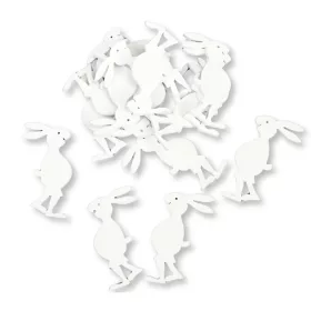 Mosolygós nadrágos nyuszi fehér 15db/csomag 406/#