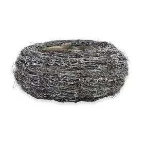  Indás szürke bélelt tál közepes 27cm 28/#