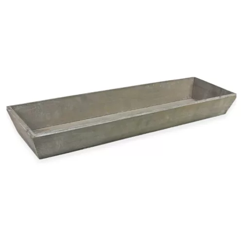 Antik szürke fa tálca nagy 55x16x6cm 20/#