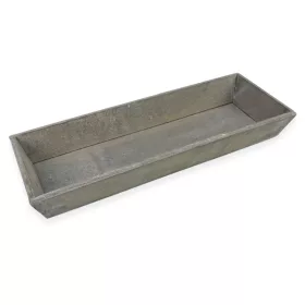  Antik szürke fa tálca közepes 46x16x5cm 20/#