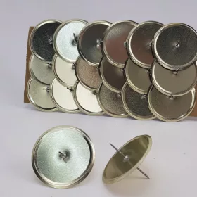 Gyertyatüske nagy ezüst 20db/csomag
