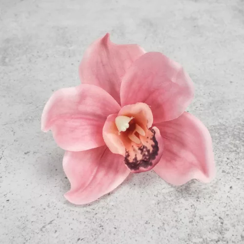 Orchidea fej 4db/csomag rózsaszín