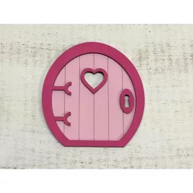 Fa - Tündérajtó "Dála" rózsaszín