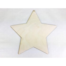 Natúr fa - Csillag nagy 26,5cm