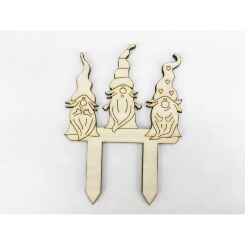 Natúr fa - Beszúrós manók 10cm