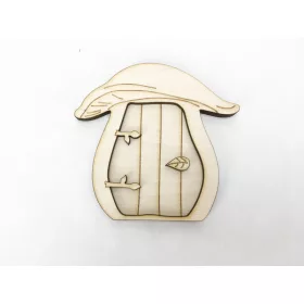 Natúr fa - Tündérajtó gomba kicsi