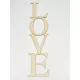 Natúr fa - "LOVE" felirat 50cm
