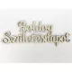 Natúr fa - "Boldog születésnapot" felirat 15cm