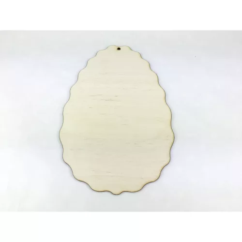 Natúr fa - Hullámos tojás 20cm