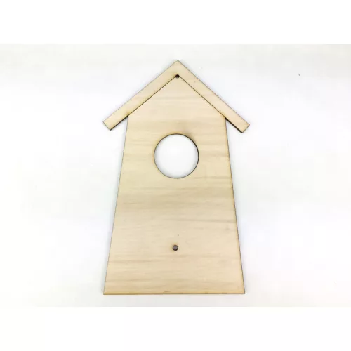 Natúr fa - Madárházikó 20cm