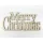 Natúr fa - "Merry Christmas" felirat koszorúra 20cm