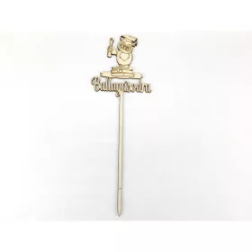   Natúr fa - Beszúrós felirat "Ballagásodra" okleveles bagoly