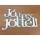 Fa - "Jó, hogy jöttél!" felirat koszorúra 7x14cm fehér