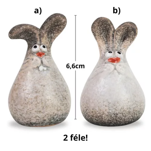 Pufi nyuszi kerámia 2 féle