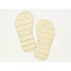 Natúr fa - Strandpapucs 11x24cm 2db/cs