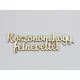Natúr fa - "Köszönöm, hogy felneveltél" felirat 4x15cm