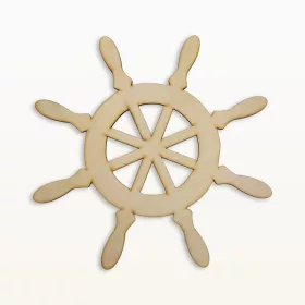 Natúr fa - Hajókormány 29cm