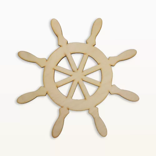 Natúr fa - Hajókormány 29cm