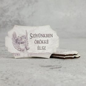 Nyomtatott dekorkarton - Szívünkben örökké élsz 3db/cs