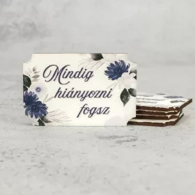 Nyomtatott dekorkarton - Mindig hiányozni fogsz 3db/cs