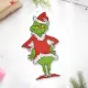 Nyomtatott dekorkarton - Mosolygós Grincs 15cm
