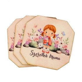Nyomtatott dekorkarton- Szeretlek mama tábla 3db