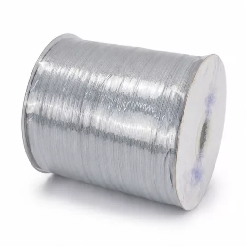 Ezüst szatén szalag 3mm*800m