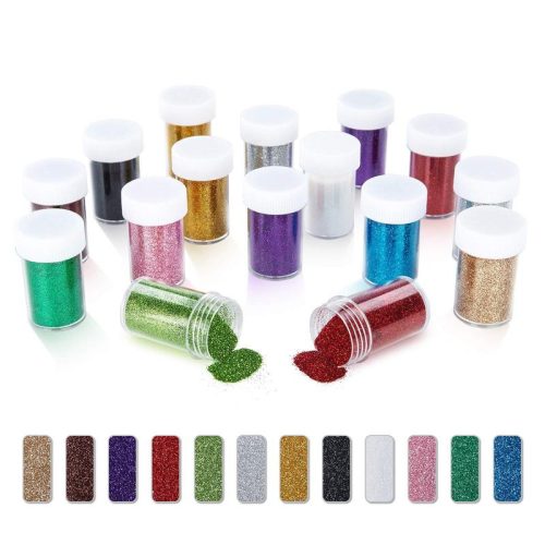 Csillámpor 15g x 12db - OKOS ÁR! - TÖBBFÉLE SZÍNBEN
