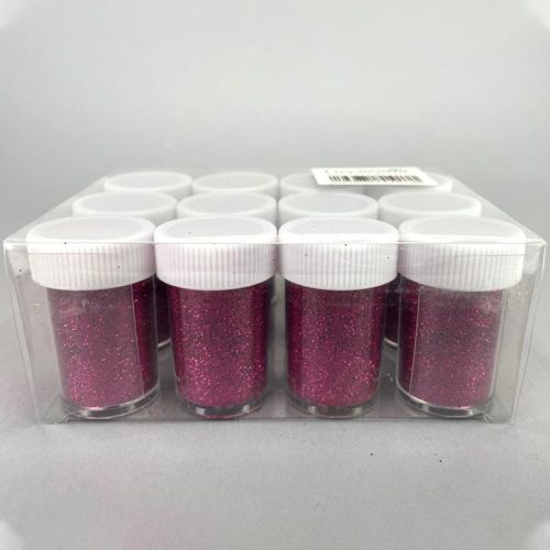 Csillámpor magenta 12db - OKOS ÁR! - KIFUTÓ