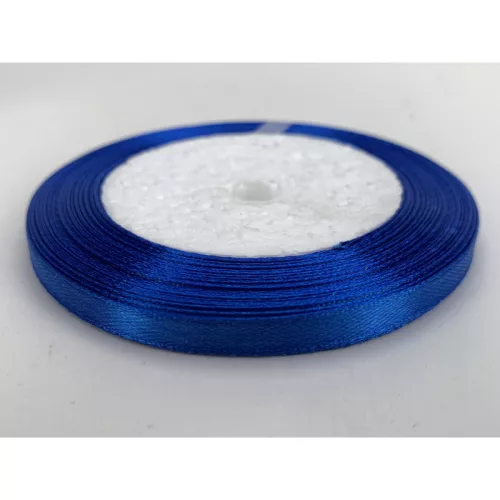 Királykék szatén szalag 6mm x 22méter
