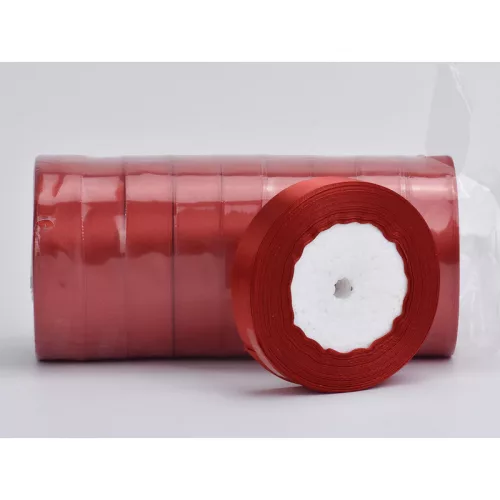 Piros szatén szalag 2cm x 22méter OKOSÁR!