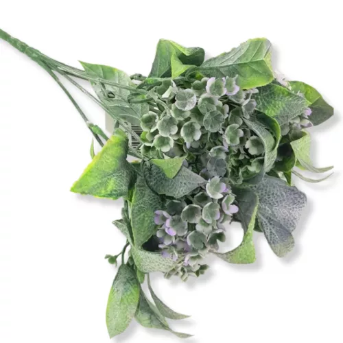 Lila korall virág csokor 2db/csomag