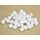 Fehér pompon 2,5cm 50db/csomag