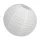Papír lampion fehér 30cm