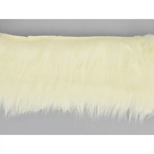 Prémium műszőrme krém 10cm x 1,8méter